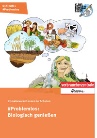 Titelblatt Unterrichtseinheit "Problemlos - Biologisch"