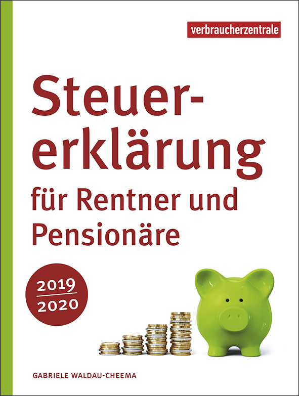 Titelbild des Ratgebers Steuererklärung für Rentner und Pensionäre 2019/2020