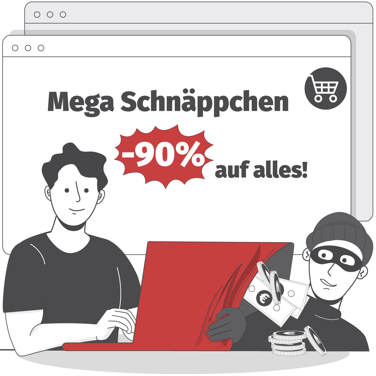 Online-Shopping Betrug