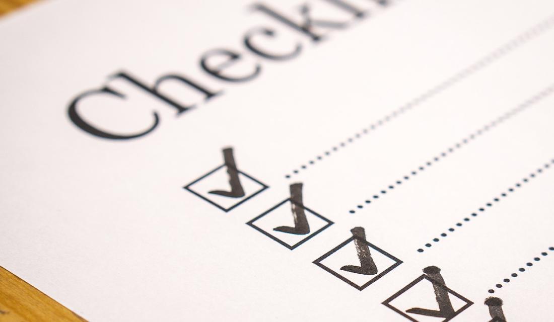 Checkliste