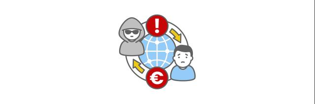 Schmuckbild: Erpressung im Netz