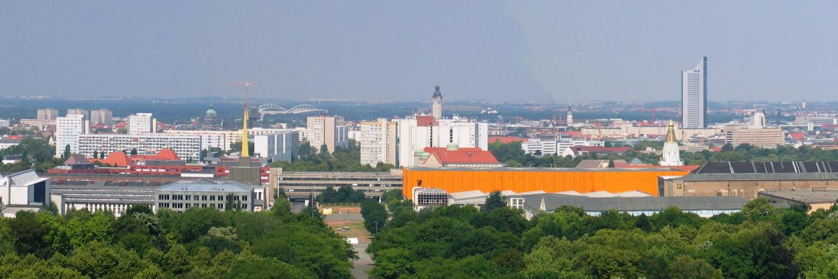 Stadtansicht Leipzig