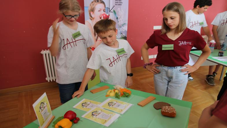 Schüler*innen der Klimaschule Hülßegymnaisum Dresden