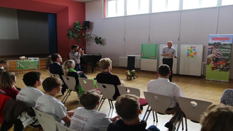 Schüler*innen der Klimaschule Hülßegymnaisum Dresden