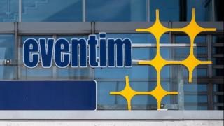 eventim Schriftzug am Firmengebäude